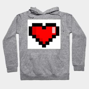 Game life retro heart Hoodie